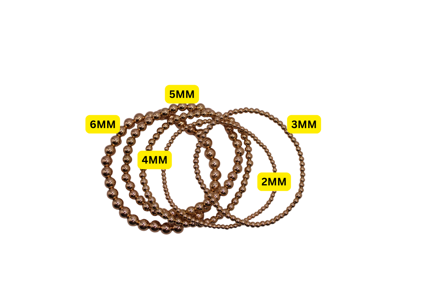 4MM GOLD FILLED BRACELET