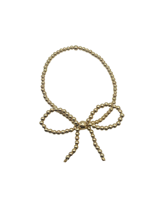 14K GOLD FILLED BOW BRACELET