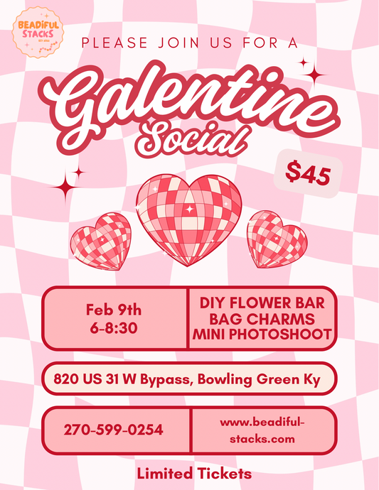 Galentine’s Social at Beadiful