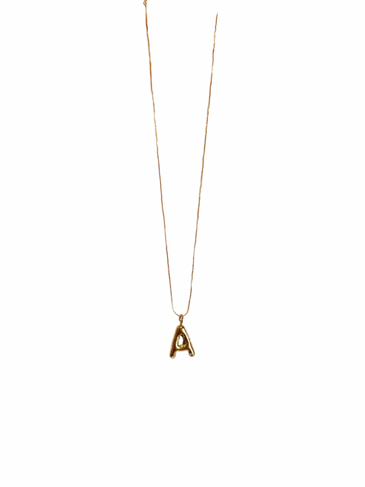 Dainty Initial Gold Necklace