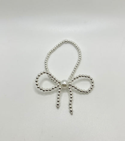 Silver Springs Bow Bracelet